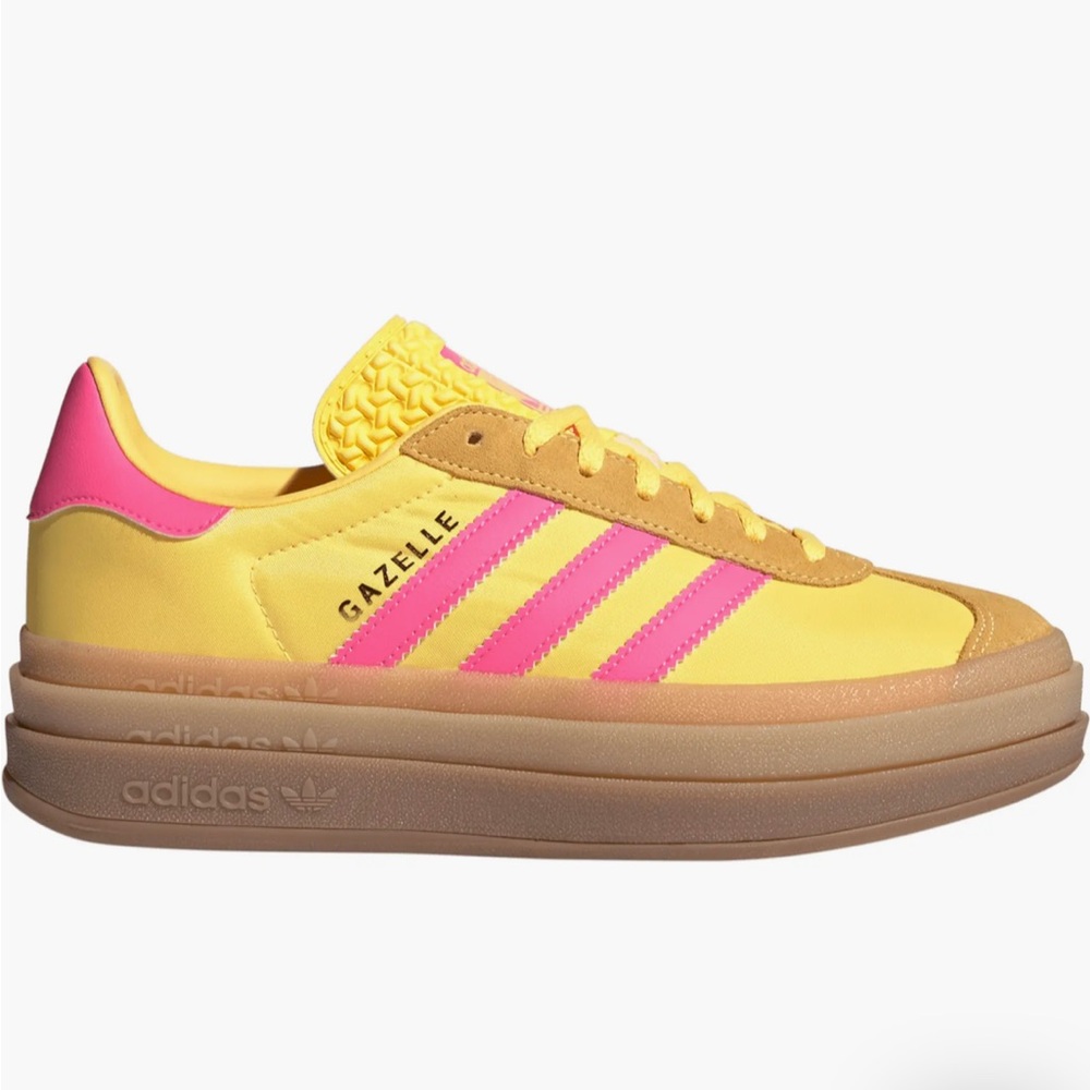 New Adidas Gazelle Bold Spark Lucid Pink - Picture 5 of 8